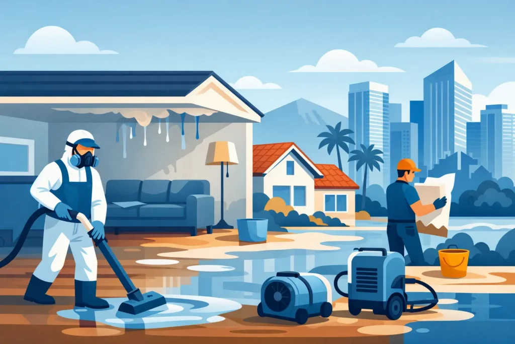 Water Damage Restoration in San Diego Homes