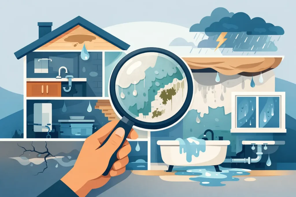 9 Water Damage Warning Signs to Catch Early