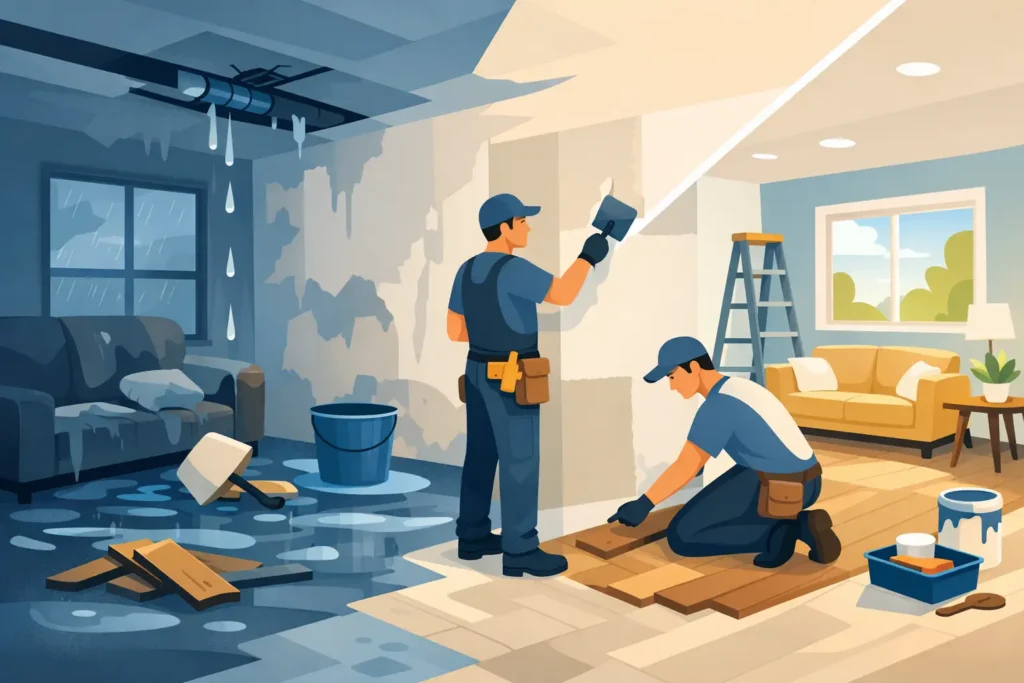 Water Damage Reconstruction That Restores Your Home
